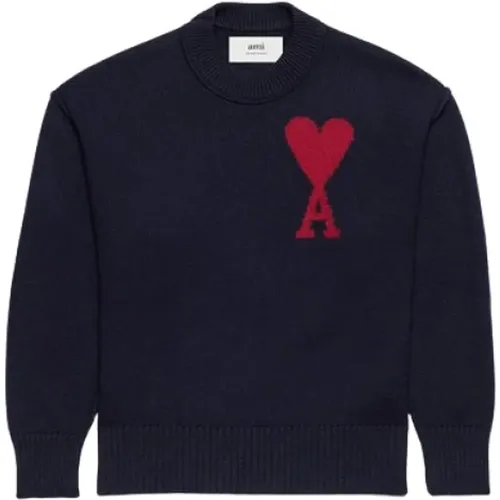 Stylish Sweaters Collection , male, Sizes: L - Ami Paris - Modalova