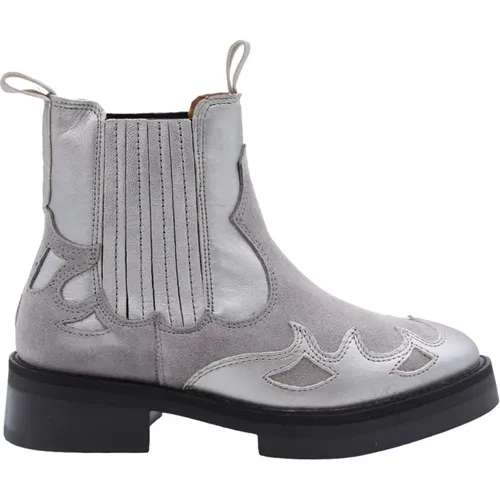 Stylish Ankle Boots , female, Sizes: 8 UK, 3 UK, 6 UK, 5 UK, 4 UK - Dwrs - Modalova