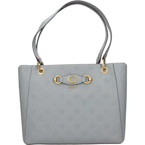 Klares Blau Einkaufstasche Tote Izzy - Guess - Modalova