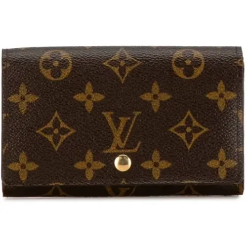 Pre-owned Leather wallets , female, Sizes: ONE SIZE - Louis Vuitton Vintage - Modalova