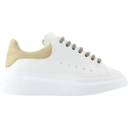 Pre-owned Leather sneakers , female, Sizes: 6 UK - Alexander McQueen Pre-owned - Modalova