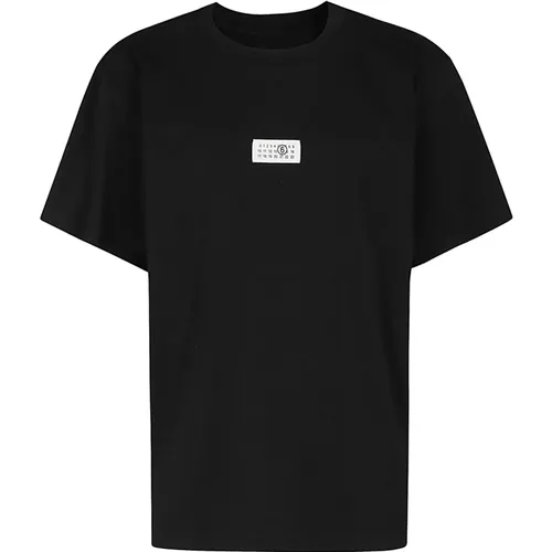 Casual Cotton T-Shirt , male, Sizes: S, XL, L, M - MM6 Maison Margiela - Modalova