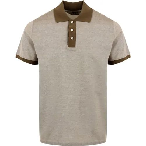 Polo Shirts , male, Sizes: L - Moorer - Modalova