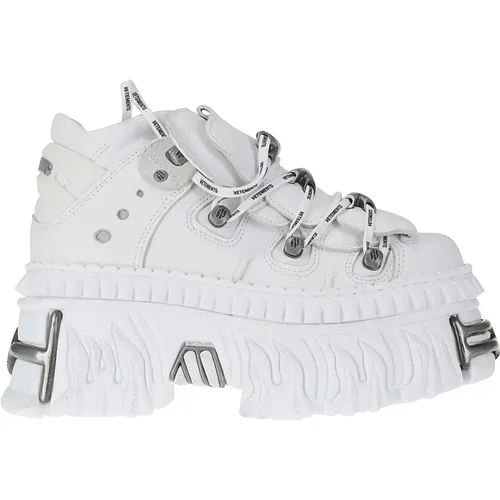 Edgy Platform Sneakers , female, Sizes: 6 UK - Vetements - Modalova