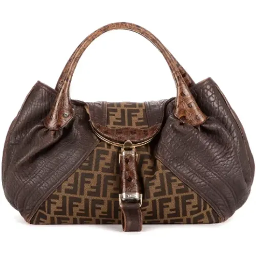 Pre-owned Coated canvas shoulder-bags , female, Sizes: ONE SIZE - Fendi Vintage - Modalova