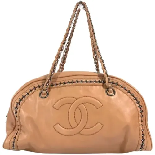 Pre-owned Leather chanel-bags , female, Sizes: ONE SIZE - Chanel Vintage - Modalova