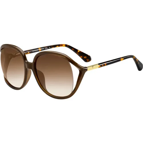 Shaded Mackenna Sunglasses , female, Sizes: 58 MM - Kate Spade - Modalova