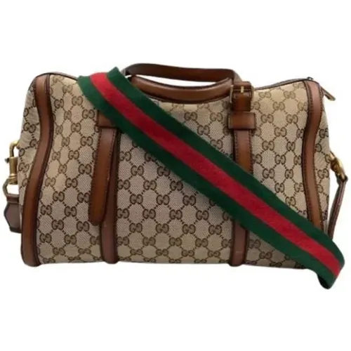 Pre-owned Canvas handbags , female, Sizes: ONE SIZE - Gucci Vintage - Modalova