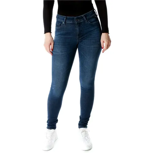 Luzien Skinny Fit Highwaist Jeans , Damen, Größe: W25 L30 - Replay - Modalova
