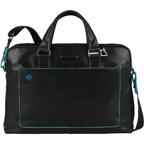 Laptop and iPad Bag , male, Sizes: ONE SIZE - Piquadro - Modalova