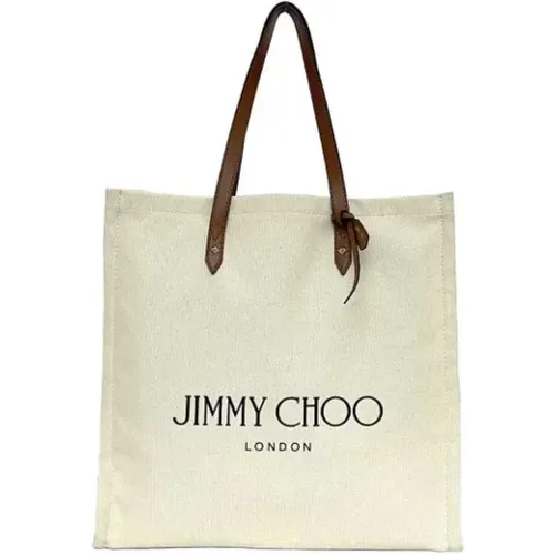 Pre-owned Fabric totes , female, Sizes: ONE SIZE - Jimmy Choo Pre-owned - Modalova