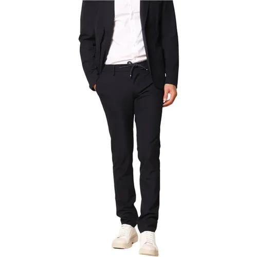 Schmale Jogger Chino Hose , Herren, Größe: S - Mason's - Modalova