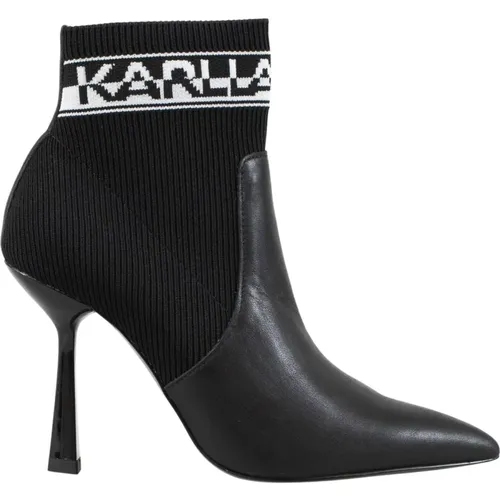 Heeled Boots , female, Sizes: 8 UK, 6 UK, 4 UK, 3 UK, 5 UK, 7 UK - Karl Lagerfeld - Modalova