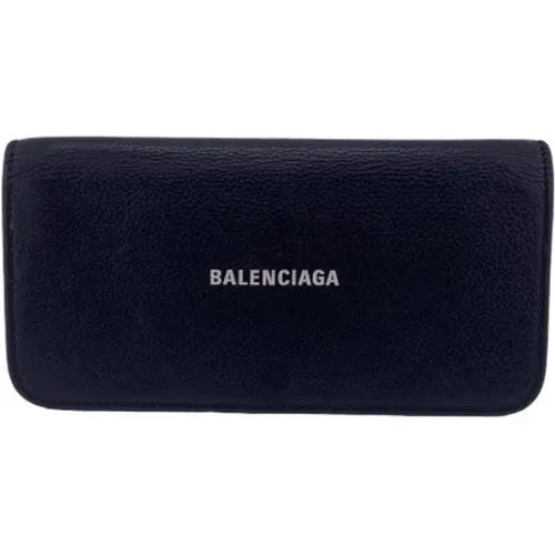 Pre-owned Leather wallets , female, Sizes: ONE SIZE - Balenciaga Vintage - Modalova