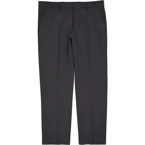 Cropped Trousers , female, Sizes: XL, 2XL - Blanca Vita - Modalova