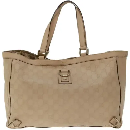 Pre-owned Canvas totes , female, Sizes: ONE SIZE - Gucci Vintage - Modalova