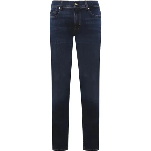 Slim-fit Jeans , male, Sizes: W30, W33, W34, W31, W32 - 7 For All Mankind - Modalova