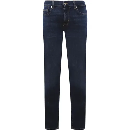 Slim-fit Jeans , Herren, Größe: W32 - 7 For All Mankind - Modalova