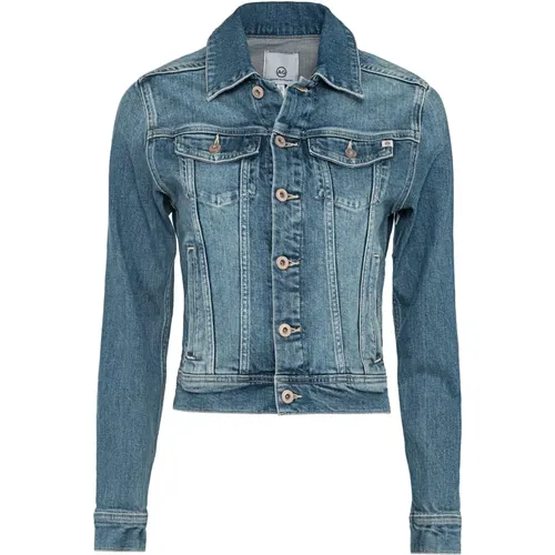 Jeansjacke AG Robyn Jacket , Damen, Größe: S - adriano goldschmied - Modalova