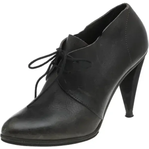 Pre-owned Leather boots , female, Sizes: 6 UK - Balenciaga Vintage - Modalova