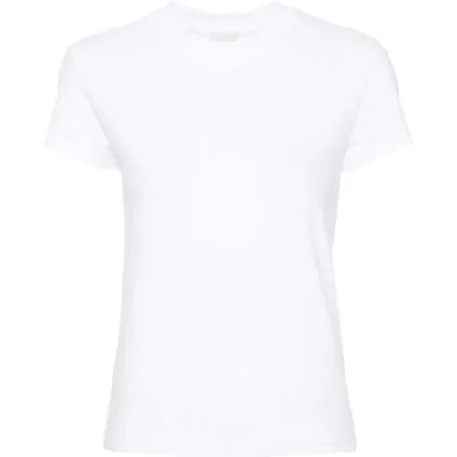 Weiße Baumwoll-T-Shirt mit Logo , Damen, Größe: XS - Birgitte Herskind - Modalova