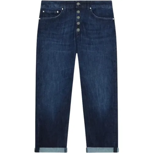 Lockere Denim Stretch Jeans , Damen, Größe: W26 - Dondup - Modalova