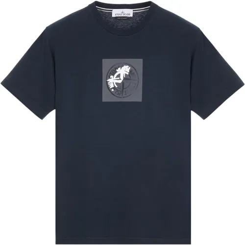 Casual Cotton T-shirt , male, Sizes: S, XL - Stone Island - Modalova