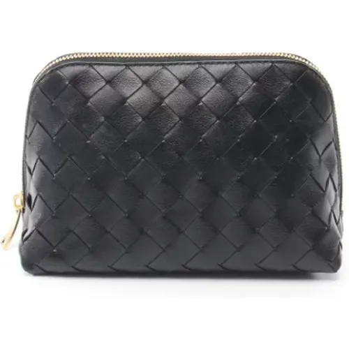 Pre-owned Leather pouches , female, Sizes: ONE SIZE - Bottega Veneta Vintage - Modalova