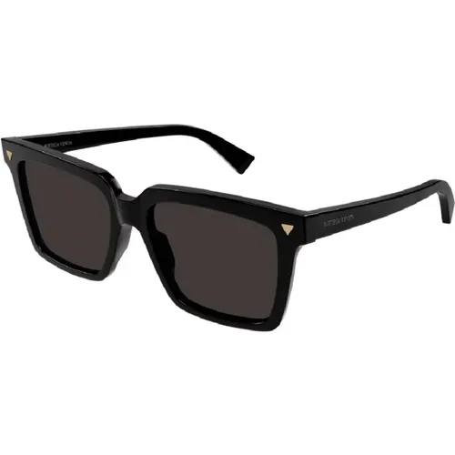 New Classic Sonnenbrille in Schwarz - Bottega Veneta - Modalova