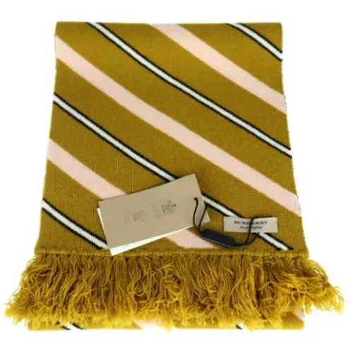 Pre-owned Cashmere scarves , female, Sizes: ONE SIZE - Burberry Vintage - Modalova