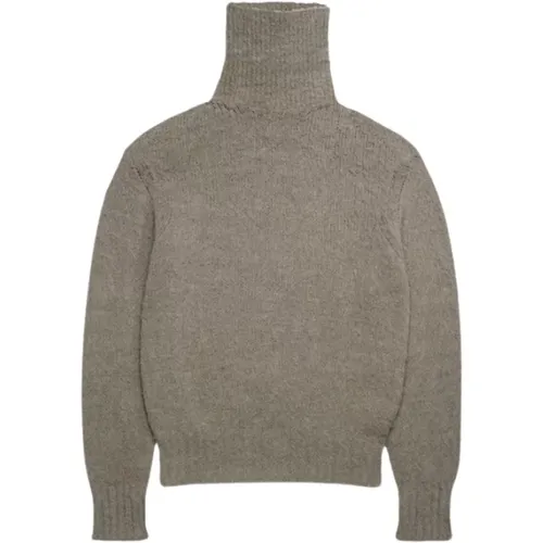 Klassischer Crew-neck Pullover , Herren, Größe: L - Ami Paris - Modalova