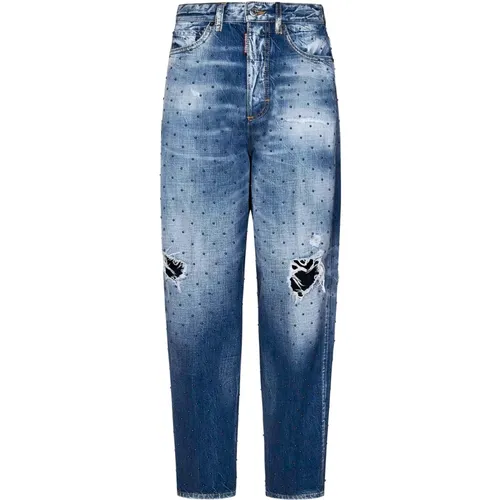 Studs Denim Jeans Aw24 , female, Sizes: S, 2XS, XS - Dsquared2 - Modalova