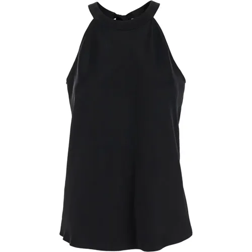 Schwarzes Top Talnge Stil , Damen, Größe: M - pinko - Modalova