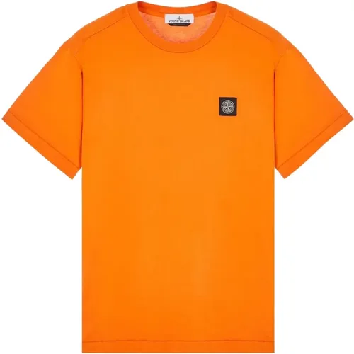 Casual Cotton T-shirt , male, Sizes: M, L, S - Stone Island - Modalova