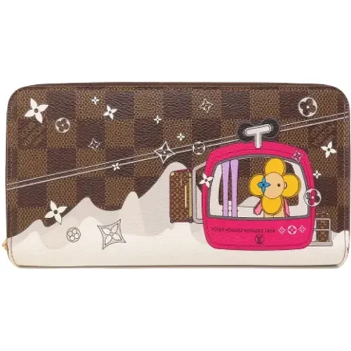 Pre-owned Canvas wallets , female, Sizes: ONE SIZE - Louis Vuitton Vintage - Modalova