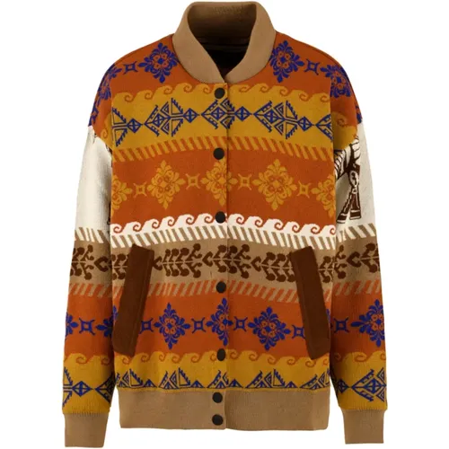 MultiColour Jacken für Frauen , Damen, Größe: M - Akep - Modalova