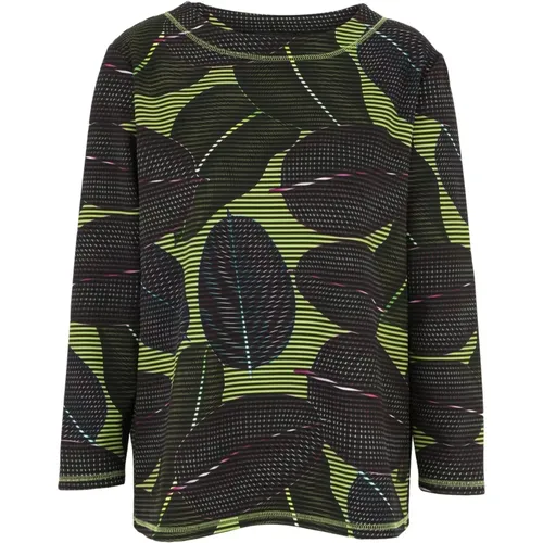 Blätter-Print Sweatshirt DORIS S - DORIS S - Modalova