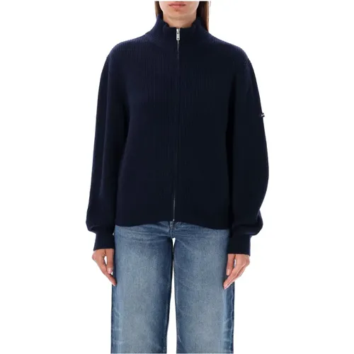 Dunkelblauer Strick Jana Cardigan - A.P.C. - Modalova