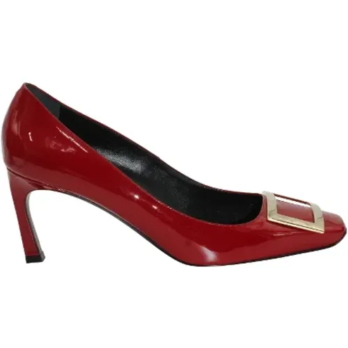 Leather heels , female, Sizes: 7 1/2 UK - Roger Vivier - Modalova