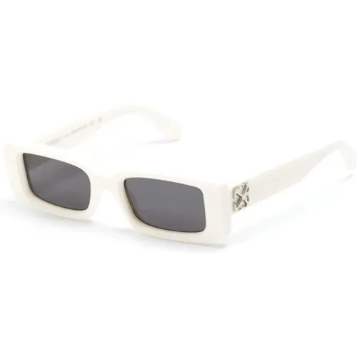 Off , Sunglasses with Original Case , unisex, Sizes: 50 MM - Off White - Modalova