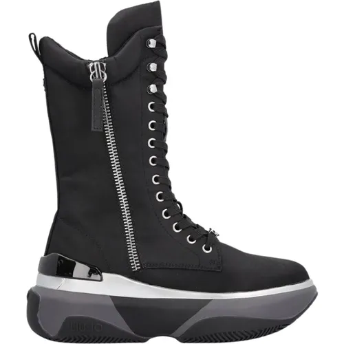 June 06 Mid Sneaker Boots , female, Sizes: 5 UK, 6 UK, 3 UK - Liu Jo - Modalova