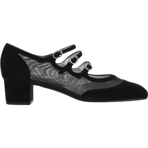 Schwarze Stilvolle Kinight Sneakers , Damen, Größe: 40 EU - Carel - Modalova