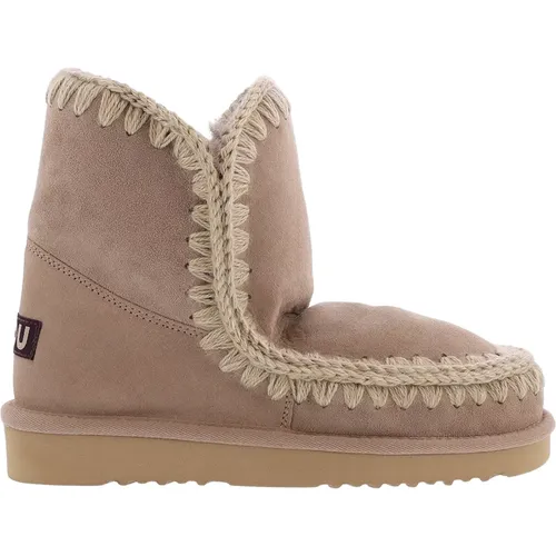 Eskimo Suede Stiefel Camel , Damen, Größe: 36 EU - Mou - Modalova