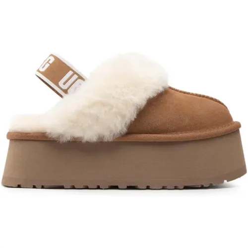 Cozy Platform Sandals Funkette , female, Sizes: 3 UK, 6 UK, 7 UK, 5 UK, 4 UK - Ugg - Modalova