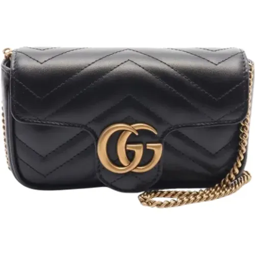 Pre-owned Leather gucci-bags , female, Sizes: ONE SIZE - Gucci Vintage - Modalova