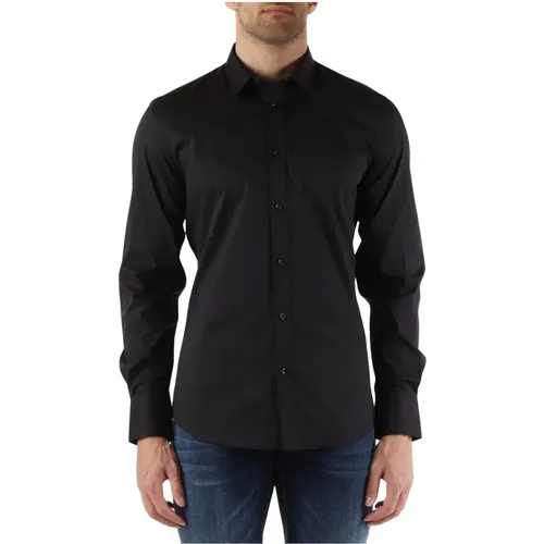 Slim Fit Cotton Shirt with Classic Collar , male, Sizes: XL, L, 2XL, M, S - Antony Morato - Modalova
