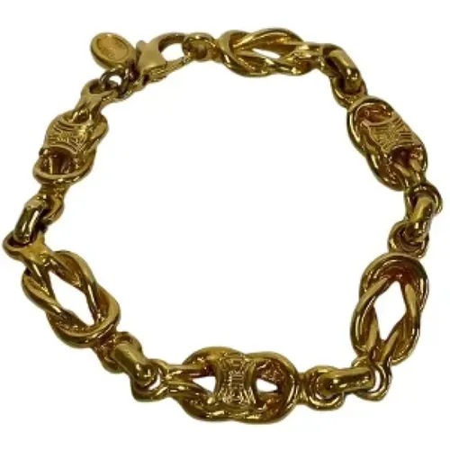 Pre-owned Metal bracelets , female, Sizes: ONE SIZE - Celine Vintage - Modalova