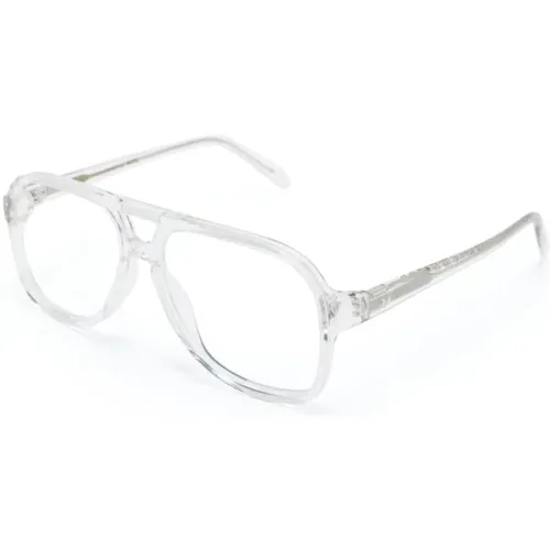 Kristallklare Optische Brille , unisex, Größe: 54 MM - Moscot - Modalova