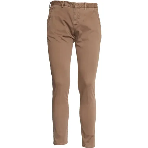 Hazelnut Trousers for Men Aw23 , male, Sizes: W34, W30, W33, W38 - PT Torino - Modalova