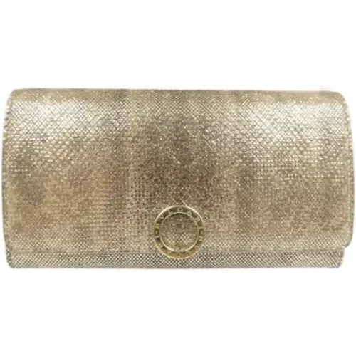 Pre-owned Leather wallets , female, Sizes: ONE SIZE - Bvlgari Vintage - Modalova